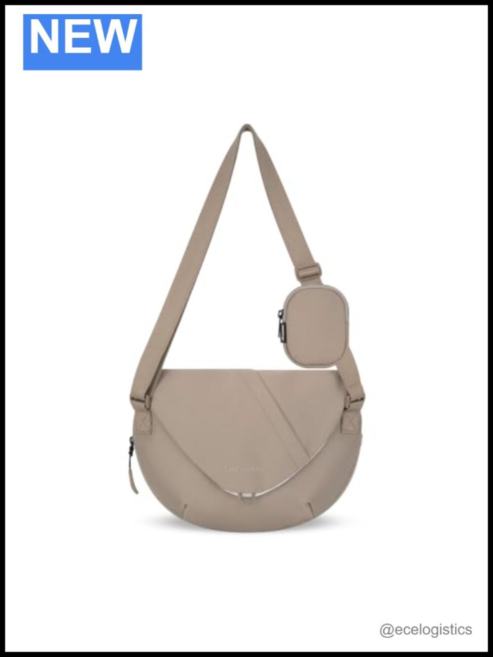 Mini Messenger Crossbody Purse for Women RFID Protection Water Bottle Pocket